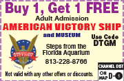 Special Coupon Offer for American Victory Ship and Museum
